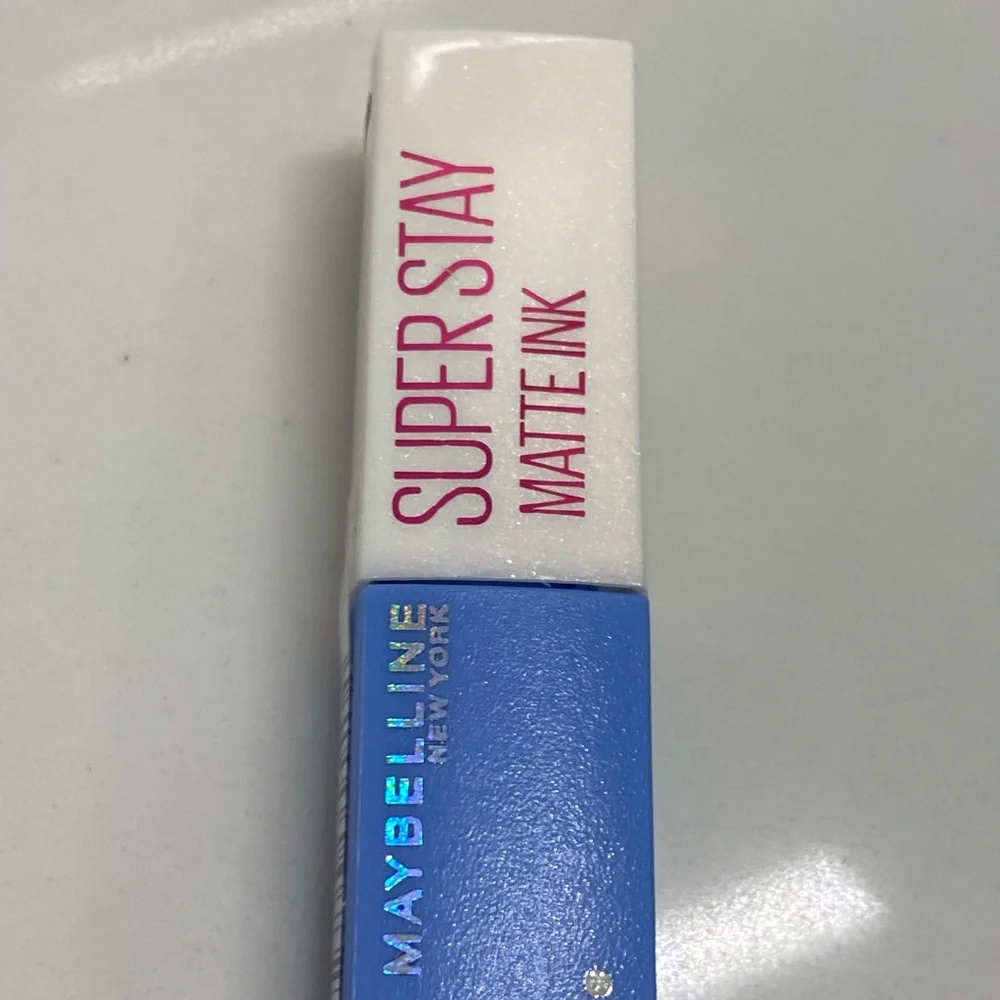 MAYBELLINE BLUE DISCO LINER & LIPSTICK NEW